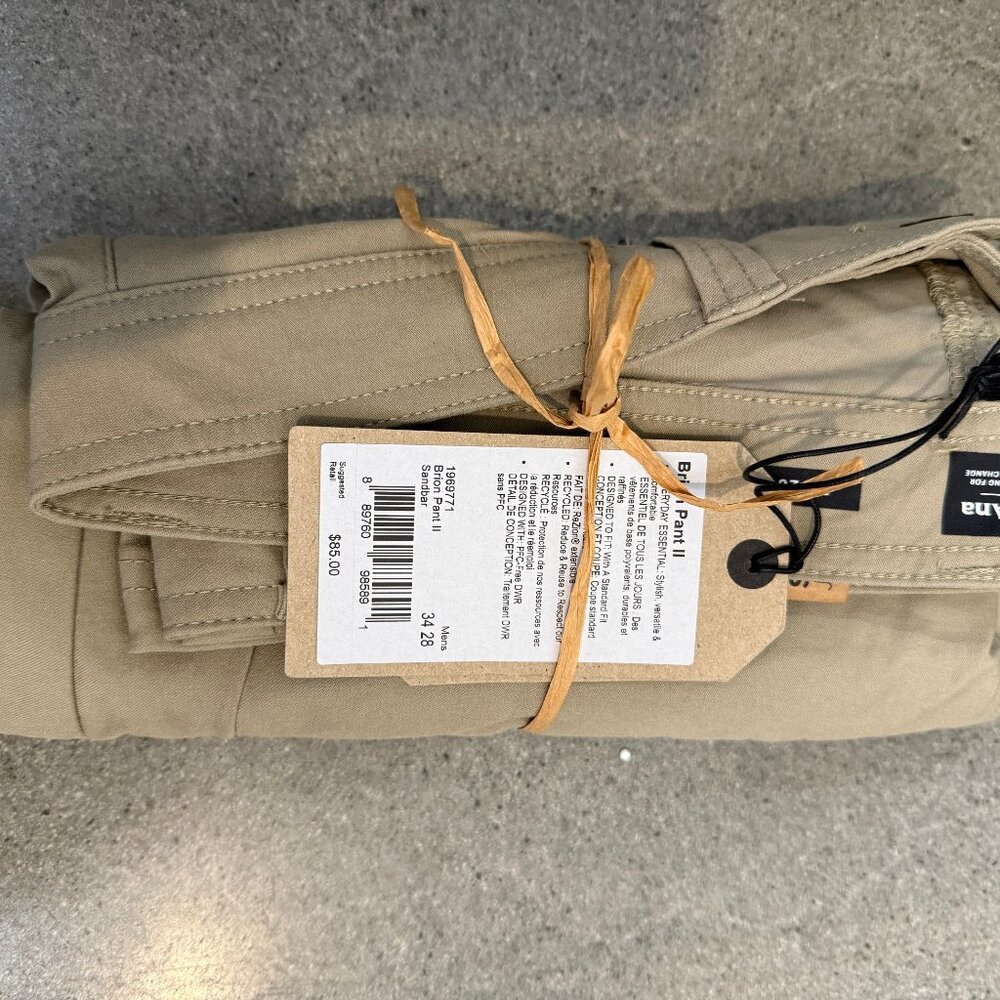 Prana Briones II Pants NWT